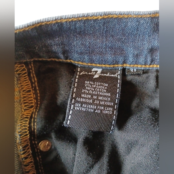 7 For All Man Kind Slimmy Denim Jeans - Picture 10 of 11